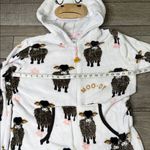 Holiday Time  Pink and White Fleece Onesie Photo 7