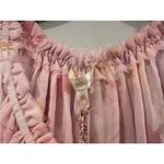 Love Shack Fancy  Popover Dress Pink Floral Summer Morning Pastel Fair Small S Photo 1