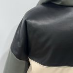 Patchwork Leather Jacket Photo 4