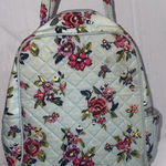 Vera Bradley  Water Bouquet Preppy Quilted Signature Cotton Lunch Bunch Box Bag Photo 0