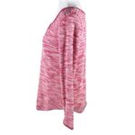 Riders By Lee  Pink & White U-Neck Top Size S Photo 2