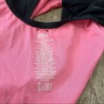 PINK - Victoria's Secret Victoria's Secret Pink Black Lace Up One Peice Swimsuit Photo 3