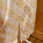 Bebop  Sunshine Ivory Off Shoulder Midi Dress Photo 4