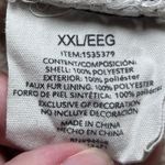 Sage Collection Purple Plaid Fleece Faux Fur Sherpa Shirt Jacket XXL Long Sleeve Photo 7