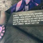 Torrid Black & Purple Pineapple Push-Up Demi Slim Fix Swimsuit Plus Size 3X Photo 6