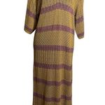 ZARA Long Knit Kaftan Maxi Dress Size M/L Photo 0