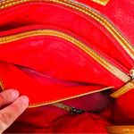 Dooney & Bourke Vintage green metallic  Snakeskin Purse / bag handbag Photo 9