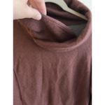 Kuhl Burgundy Cowl Funnel Neck Top Womens S Pocket Tencel Photo 3
