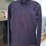Nike  Pro Dri-Fit Purple 1/4 Zip Women's Pullover L Photo 1