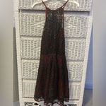 Free People party dress mini red lace size 4 Photo 1
