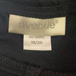 Avenue Plus Size Jada Pointe Black Midi/Maxi Swing Skirt. EUC. Size 18/20. Black Photo 7