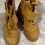 Timberland Kori Park Womens 9 Wheat Nubuck Suede Leather 6in Lace Up Heel Boot Photo 0