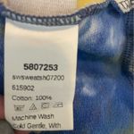 SheIn Women Sweatshirt XS Colorful Rainbow Cotton California Graphic Cozy Comfy Vacay Photo 7