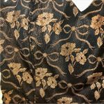 Jessica McClintock 80s Vintage 80s 90s Gunne Sax Metallic Bustier Prom/Party Poofy Dress Jrs sz 13 Photo 4