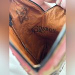 CowboyPro 8.5 Women's Leather Inlay Cutout Western Boots Black Photo 4