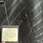 Club Monaco NEW Peplum Cami Chemise Tank Black Caviar Size Large Minimalist Photo 7