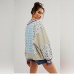 Free People  Lucy V-Neck Sweatshirt Photo 1