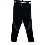 Zyia  active size medium‎ 6 8 black athletic leggings with side pockets camo Photo 1