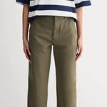 Everlane Utility Barrel Pant size 8 in Kalamata Olive Khaki Green $118 Photo 0