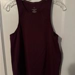 Sweaty Betty  Breathe Easy Running Tank Top Burgundy Size Small Photo 1
