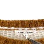 Newbury Kustom Chunky Oversized Sweater Knit Neutral Colorblock Granola Girl Photo 5