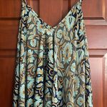 Karma Highway floral print spaghetti strap flowy tunic dress O/S Blue Size undefined Photo 1