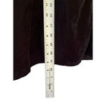 Free People  Always Forever Black Velvet Embroidered Tunic Dress XS Oversized Photo 7