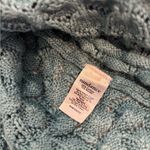 Sundance  Jocelyn Cardigan Size L Teal Cropped Open Knit Button Front Cottagecore Photo 6