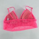 Victoria's Secret  Long Line Lacy Bralette in Coral‎ Photo 2