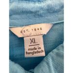 EST. 1946 Light Blue Textured Rayon Shirt – Size XLL Photo 4