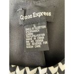 Cotton Express  Women Top L Daisy Floral‎ Cutout Bodice Side Zip Boho Cottagecore Photo 10