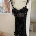 For Love & Lemons Lilou Floral Embroidered Bustier Satin Slip Mini Dress Photo 7