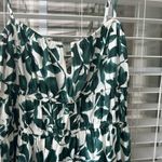 Moon River Green and white maxi dress floral Photo 3