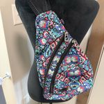 Sakroots  On the Go Nylon Sling Bag Floral‎ Pink/Canyon Multicolor Pink Blue Pack Photo 1
