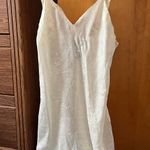 August Silk Lingerie Vintage Cream Mini Slip Dress MEDIUM Photo 0