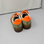 Adidas  Originals GAZELLE BOLD IH7495 Sneakers Green Orange Women’s 7.5 Photo 2