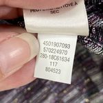 Chico's Easywear by Womens Open Front Cardigan Size 3 (XL) Purple Metallic Check Photo 4