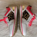 Michael Kors Billie Trainer Leather Leopard Print Sneakers Size 9 Photo 10