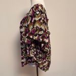 Terra & Sky Purple and Pink Ruffled Blouse Photo 2