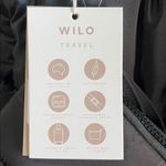 Wilo The Label | Black Weekender Tote Set w/Crossbody Strap & Eye Glass Case Photo 2