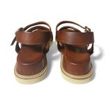 Seychelles  Tangelo Leather Wedge Sandals Photo 3