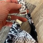 SheIn Snakeskin clip front bikini swimsuit size M medium Photo 2