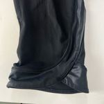 Lululemon Chase Me Crop II Black / Secret Garden Luxtreme & Mesh & Faux Leather Photo 6