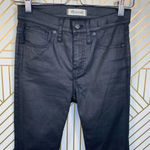 Madewell  9" High-Rise Skinny Jeans: Coated Edition‎ Photo 3