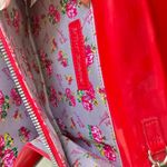 Betsey Johnson  Vibrant Red Heart Crossbody Clutch with Bow Photo 8