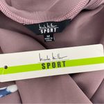 Nicole Miller  SPORT NWT Scuba Activewear Crew Neck Sweatshirt Purple Size Medium Photo 4