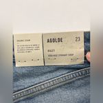 AGOLDE Riley Crop High Rise Straight Womens Size 23 Denim Blue Whiplash Jean NEW Photo 8