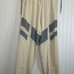 Outdoor Voices NWT  Womens Pants Eggshell & Granite High Waist Pull On Size L Photo 1