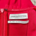 Urban Outfitters Red Ruffle Off The Shoulder Shorts One Piece Romper 4 Photo 4