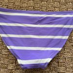 Aerie  small striped purple and white bikini bottom Photo 4
